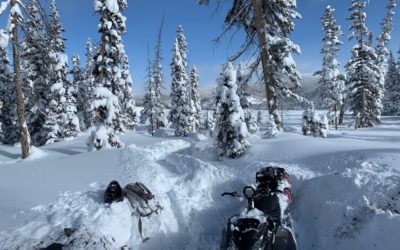 Uintas: Learning to Snowmobile in Powder and Summit 